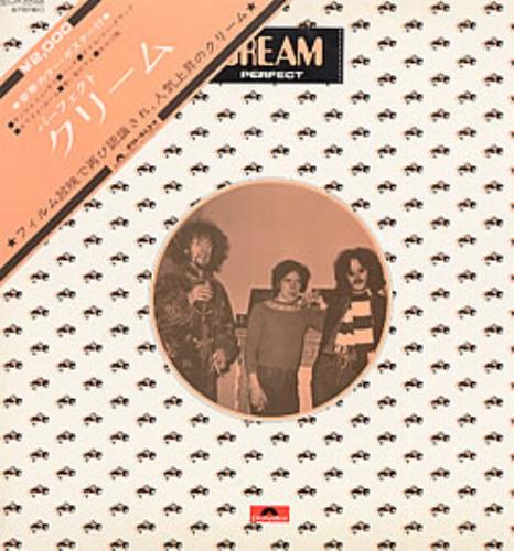 Cream Perfect + Corner Obi vinyl LP album (LP record) Japanese CRMLPPE123465