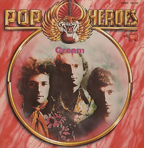 Cream Pop Heroes vinyl LP album (LP record) German CRMLPPO303464
