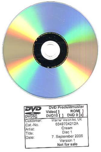 Cream Royal Albert Hall DVD UK CRMDDRO339249