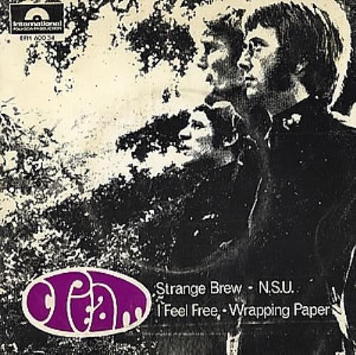 Cream Strange Brew EP 7" vinyl single (7 inch record / 45) Australian CRM07ST211987