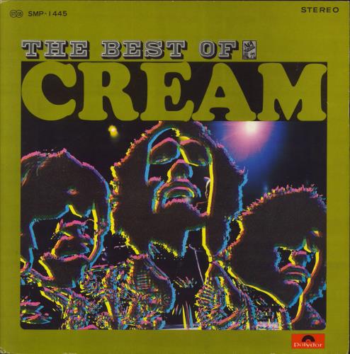 Cream The Best Of Cream vinyl LP album (LP record) Japanese CRMLPTH832520