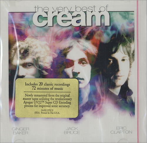 Cream The Very Best Of CD album (CDLP) US CRMCDTH467031