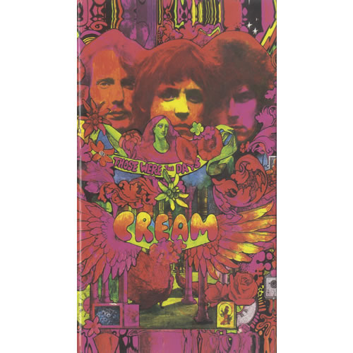Cream Those Were The Days 4-CD album set Japanese CRM4CTH509150