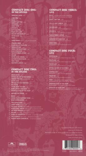 Cream Those Were The Days 4-CD album set UK CRM4CTH620420