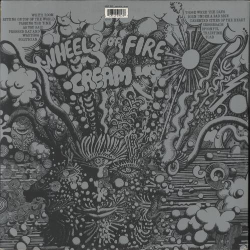 Cream Wheels Of Fire - 180gm 2-LP vinyl record set (Double LP Album) UK CRM2LWH821547