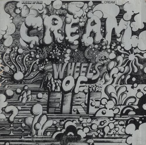 Cream Wheels Of Fire - In The Studio - VG vinyl LP album (LP record) UK CRMLPWH761506