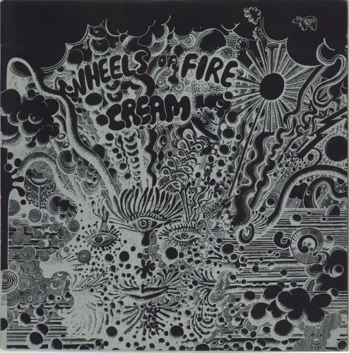 Cream Wheels Of Fire - Live At The Fillmore vinyl LP album (LP record) UK CRMLPWH774686
