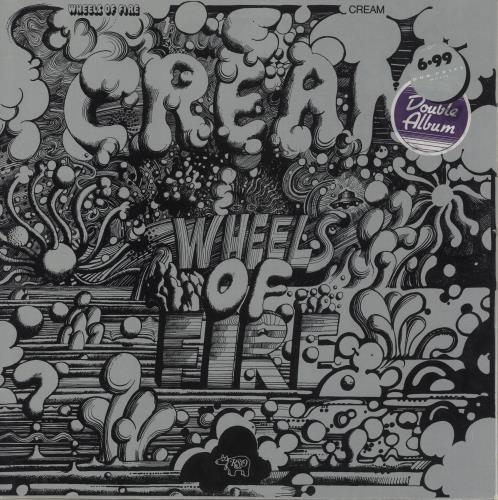 Cream Wheels Of Fire 2-LP vinyl record set (Double LP Album) UK CRM2LWH283177