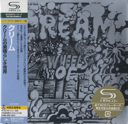 Cream Wheels Of Fire SHM CD Japanese CRMHMWH444536