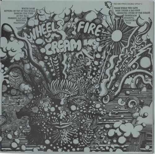 Cream Wheels Of Fire 2-LP vinyl record set (Double LP Album) UK CRM2LWH775193