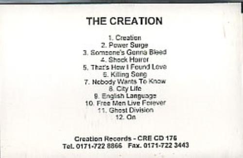 Creation (Indie) Power Surge cassette album UK CA9CLPO289187