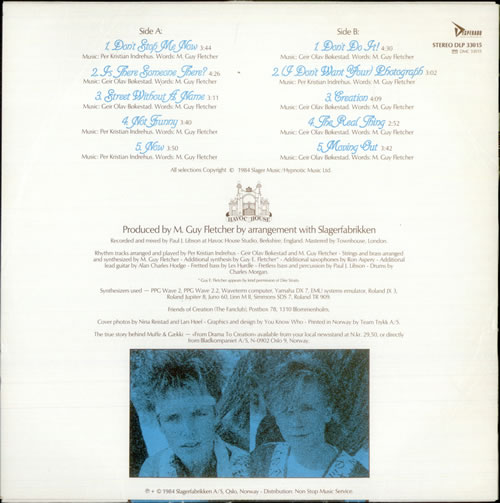 Creation (Norwegian) The Real Thing vinyl LP album (LP record) Norwegian C1LLPTH517633