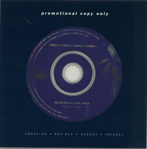 Creation Records Fried To Perfection By Experts CD album (CDLP) UK CAXCDFR633323