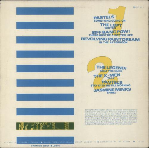 Creation Records Wild Summer, Wow! vinyl LP album (LP record) UK CAXLPWI855326