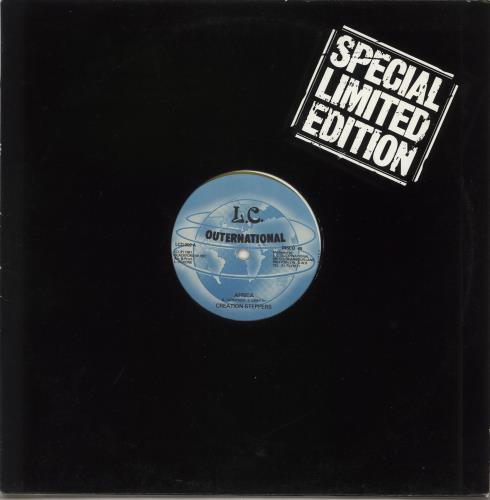 Creation Steppers Africa - Yellow Vinyl 12" vinyl single (12 inch record / Maxi-single) UK Y8G12AF711506