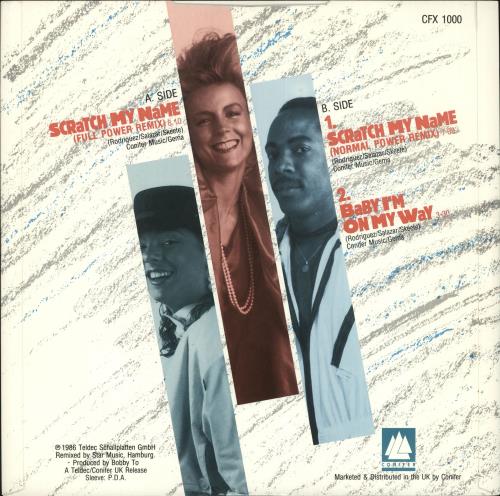 Creative Connection Scratch My Name 12" vinyl single (12 inch record / Maxi-single) UK 0RE12SC726699
