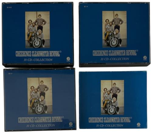 Creedence Clearwater Revival 10 CD-Collection - EX CD Album Box Set German CCLDXCD876406
