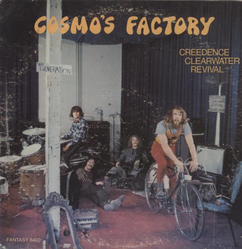 Creedence Clearwater Revival Cosmo's Factory - VG/EX vinyl LP album (LP record) US CCLLPCO869319