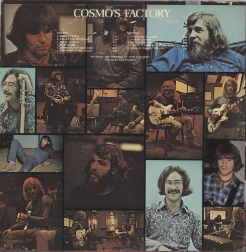 Creedence Clearwater Revival Cosmo's Factory - VG/EX vinyl LP album (LP record) US CCLLPCO869319