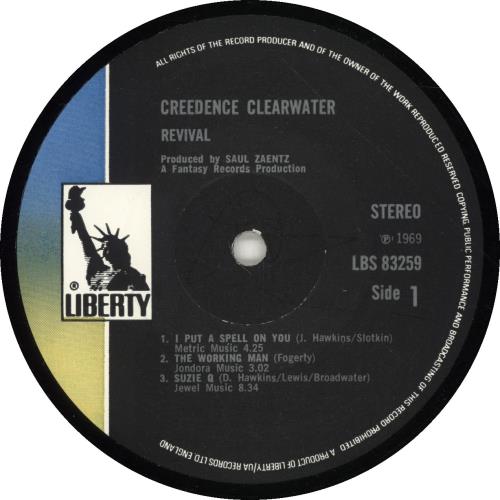 Creedence Clearwater Revival Creedence Clearwater Revival - 2nd - Fully Laminated vinyl LP album (LP record) UK CCLLPCR697255