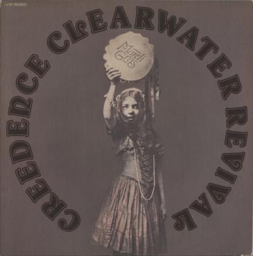 Creedence Clearwater Revival Mardi Gras vinyl LP album (LP record) Japanese CCLLPMA880781