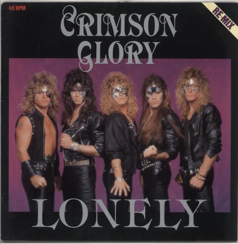 Crimson Glory Lonely 12" vinyl single (12 inch record / Maxi-single) Dutch G9I12LO727005