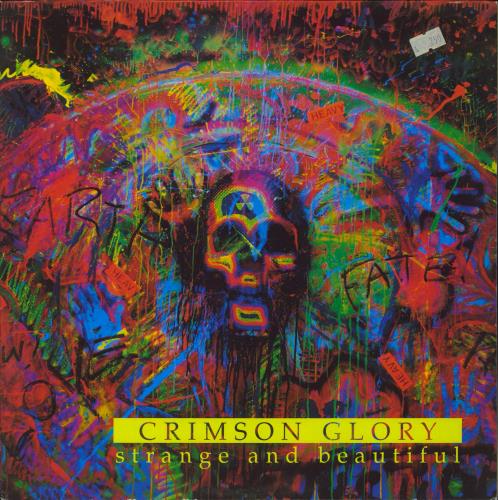 Crimson Glory Strange And Beautiful vinyl LP album (LP record) UK G9ILPST830258