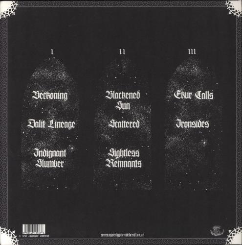 Crimson Throne Of Void And Solitude 2-LP vinyl record set (Double LP Album) UK 9TJ2LOF862963