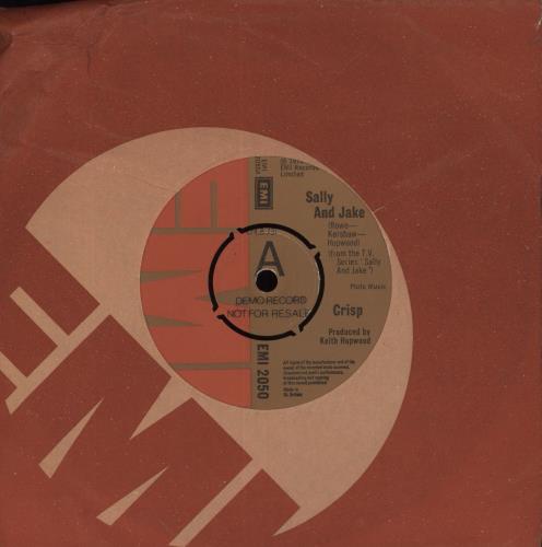 Crisp Sally And Jake 7" vinyl single (7 inch record / 45) UK 8XP07SA856443
