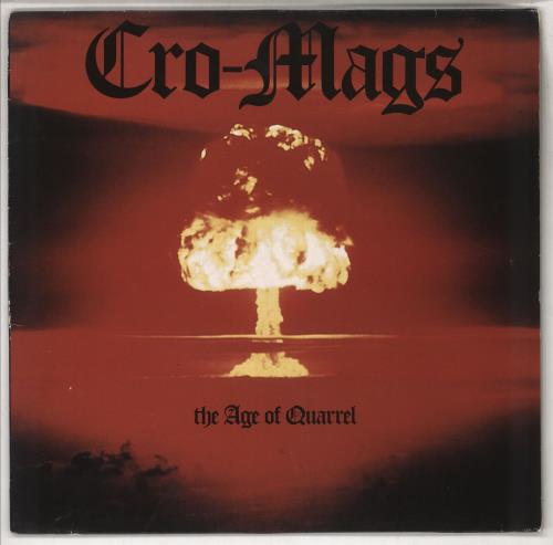 Cro-Mags The Age of Quarrel vinyl LP album (LP record) UK C2PLPTH735837