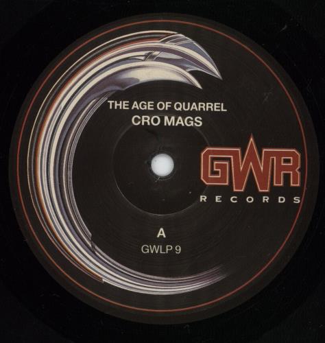 Cro-Mags The Age of Quarrel vinyl LP album (LP record) UK C2PLPTH735837