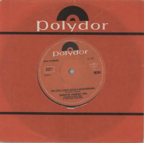 Crocheted Doughnut Ring Two Little Ladies [Azalea & Rhododendron] 7" vinyl single (7 inch record / 45) UK 9ZQ07TW872313