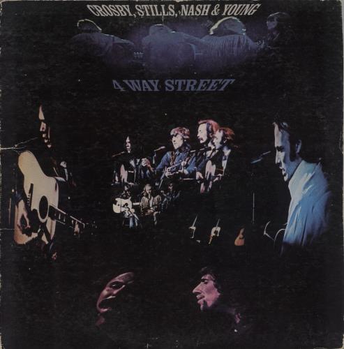 Crosby, Stills, Nash & Young 4 Way Street - 1st - EX - US sleeve 2-LP vinyl record set (Double LP Album) UK CSN2LWA104932