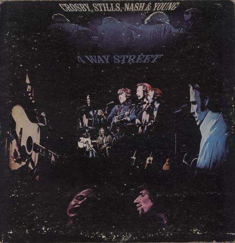 Crosby, Stills, Nash & Young 4 Way Street - 1st - VG - US sleeve 2-LP vinyl record set (Double LP Album) UK CSN2LWA824217