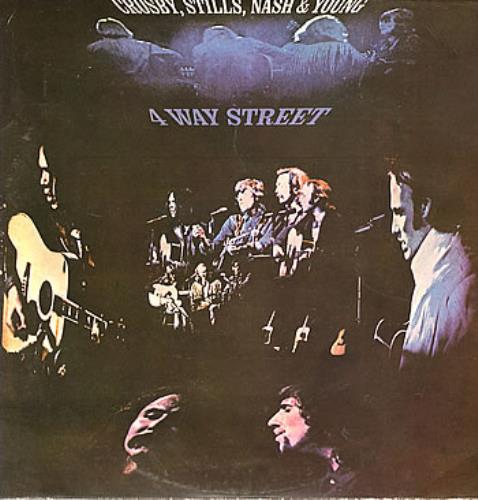 Crosby, Stills, Nash & Young 4 Way Street 2-LP vinyl record set (Double LP Album) Israeli CSN2LWA298152