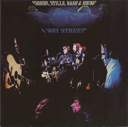 Crosby, Stills, Nash & Young 4 Way Street 2-LP vinyl record set (Double LP Album) German CSN2LWA463521