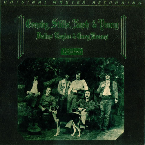 Crosby, Stills, Nash & Young D�j� Vu vinyl LP album (LP record) US CSNLPDJ492053