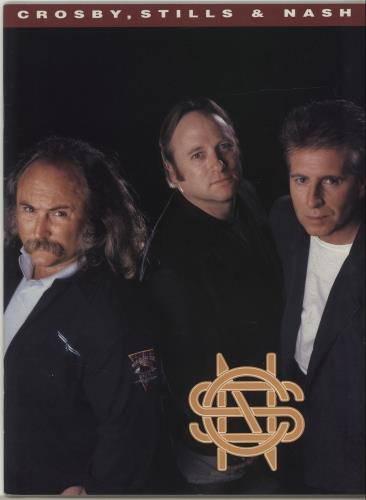Crosby, Stills, Nash & Young Live It Up Tour tour programme US CSNTRLI682873