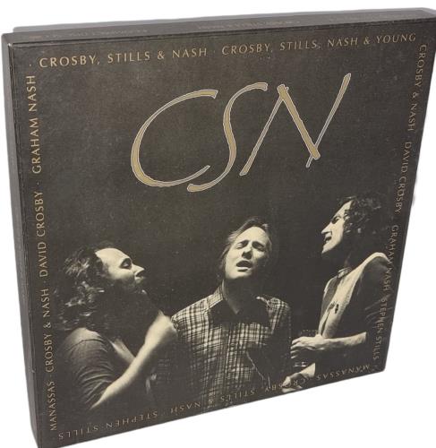 Crosby, Stills & Nash C.S.N. - Deluxe Box - EX CD Album Box Set German NOYDXCS791391