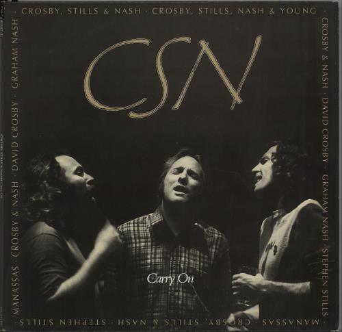Crosby, Stills & Nash Carry On 3-LP vinyl record set (Triple LP Album) German NOY3LCA672310