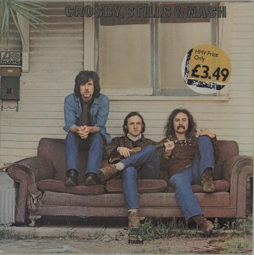 Crosby, Stills & Nash Crosby Stills & Nash - price sticker vinyl LP album (LP record) German NOYLPCR680755