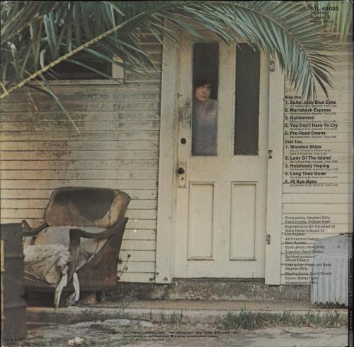 Crosby, Stills & Nash Crosby Stills & Nash vinyl LP album (LP record) German NOYLPCR855668