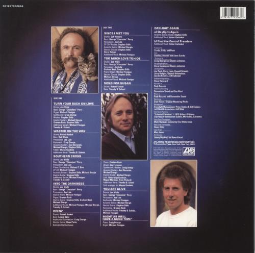 Crosby, Stills & Nash Daylight Again vinyl LP album (LP record) UK NOYLPDA891057
