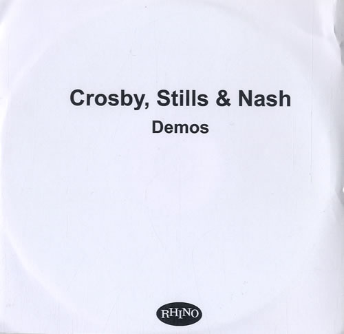 Crosby, Stills & Nash Demos CD-R acetate UK NOYCRDE579715