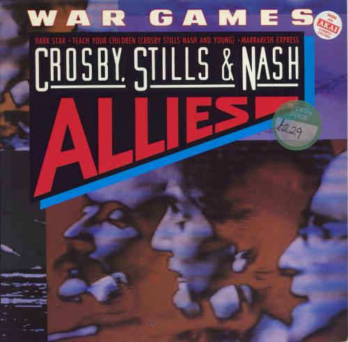 Crosby, Stills & Nash War Games - Test Pressing 12" vinyl single (12 inch record / Maxi-single) UK NOY12WA775376