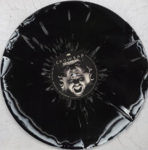 Crowbar Odd Fellows Rest - White with Black and Opaque Silver Splatter Vinyl 2-LP vinyl record set (Double LP Album) US 0R22LOD824346