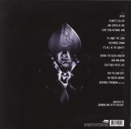 Crowbar Odd Fellows Rest - White with Black and Opaque Silver Splatter Vinyl 2-LP vinyl record set (Double LP Album) US 0R22LOD824346