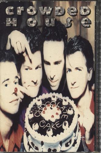 Crowded House Chocolate Cake cassette single US CRDCSCH347247