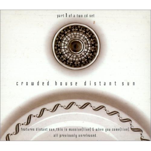 Crowded House Distant Sun - Both Parts 2-CD single set (Double CD single) UK CRD2SDI88110