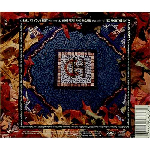 Crowded House Fall At Your Feet CD single (CD5 / 5") US CRDC5FA06686